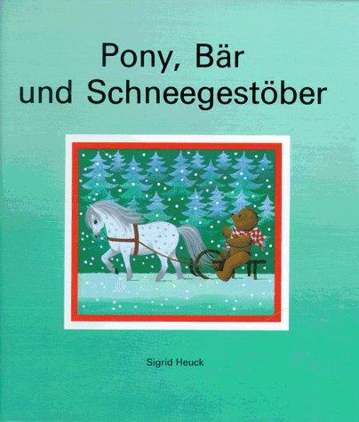 Pony, Bär und Schneegestöber