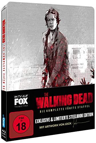 The Walking Dead - Die komplette fünfte Staffel - UNCUT LTD. - Jock Comic Steelbook LTD. [Blu-ray]