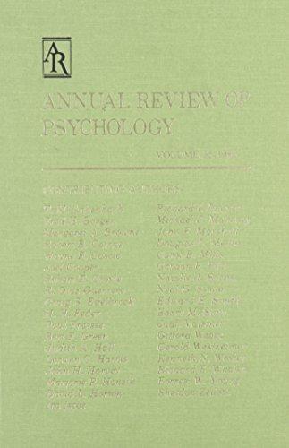 Annual Review of Psychology: 1984