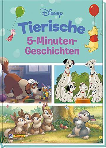 Disney: Tierische 5-Minuten-Geschichten: Zum Vorlesen | 4 neue Vorlesegeschichten für Kinder ab 3 Jahren (Disney Klassiker)