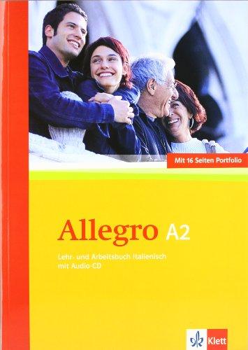 Allegro. Lehr- und Arbeitsbuch Italienisch mit Audio-CD (A2)