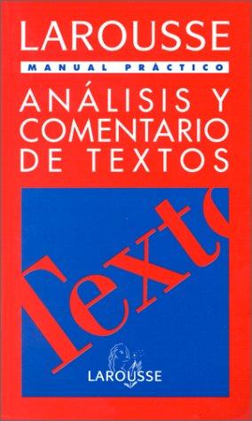 Analisis Y Comentarios De Textos Manual Practico (Practicos)