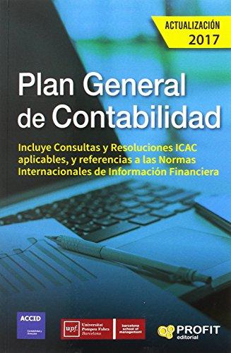 Plan General de Contabilidad, actualización 2017 : texto legal completo