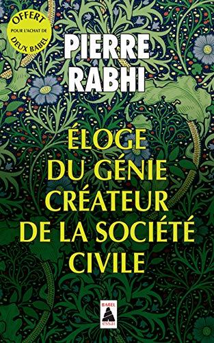 OPE BABEL ETE 2017 GRATUIT 3 - ELOGE DU GENIE CREATEUR DE LA SOCIETE CIVILE (PUBLICITE ACTES SUD)