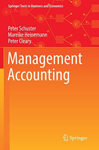 Management Accounting (Springer Texts in Business and Economics)