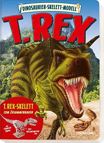 Dinosaurier-Skelett-Modell T.rex: Bilder- und Bastelbuch