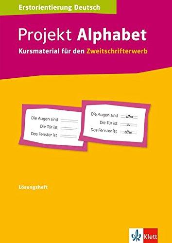 Projekt Alphabet: Lösungsheft