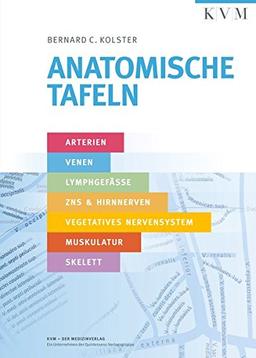 Anatomische Tafeln: Arterien, Venen, Lymphgefäße, ZNS & Hirnnerven, Vegetatives Nervensystem, Muskulatur, Skelett