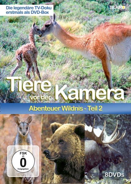 Tiere Vor der Kamera - Abenteuer Wildnis 2 [8 DVDs]