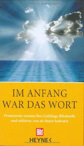 Im Anfang war das Wort