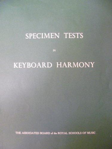 Grades 6-8 (Keyboard Har Specimen Tests)