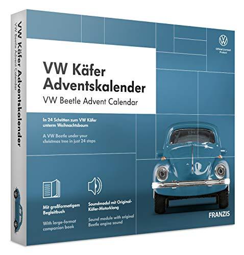 FRANZIS VW Käfer Adventskalender 2020 | In 24 Schritten zum VW Käfer unterm Weihnachtsbaum | Ab 14 Jahren