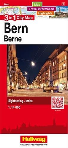 Bern 3 in 1 City Map: Map, Travel information, Highlights, Sightseeing, Index (City Map 3 in 1)