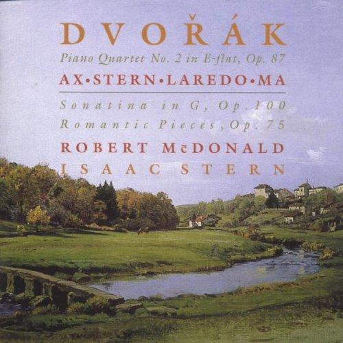 Dvorak: Klavierquartett Es-Dur Op. 87, Romantische Stücke für Violine und Klavier Op. 75, Sonatine G-Dur Op. 100