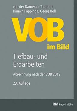 VOB im Bild – Tiefbau- und Erdarbeiten: Abrechnung nach der VOB 2019