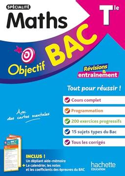 Maths terminale spécialité : révisions & entraînement