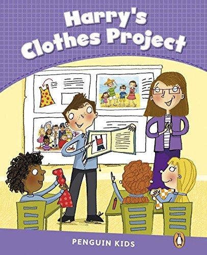 Penguin Kids CLIL Level 5 Harry's Clothes Project (Pearson English Kids Readers)