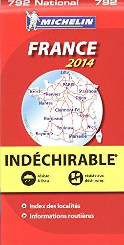 Michelin Frankreich (widerstandsfähig): Straßenkarte 1:1.000.000 (MICHELIN Nationalkarten)