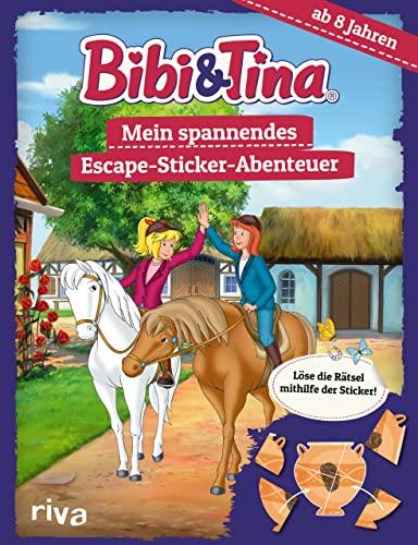 Bibi & Tina – Mein spannendes Escape-Sticker-Abenteuer: Abwechslungsreiche Rätsel lösen mit Stickern. Geschenk/Geschenkidee für Pferde- und Escape-Room-Fans. Für Kinder ab 8 Jahren