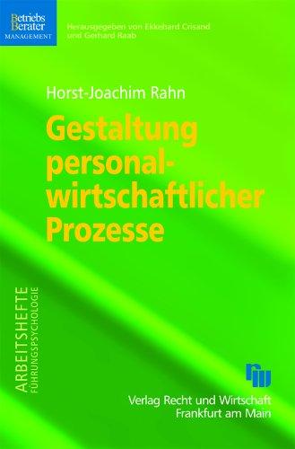 Gestaltung personalwirtschaftlicher Prozesse