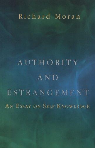 Authority and Estrangement: An Essay on Self-Knowledge.