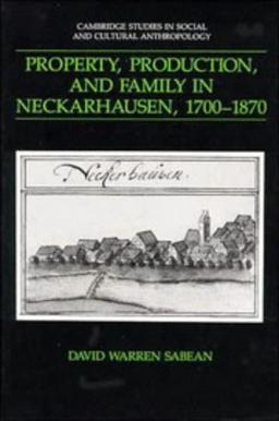 Property, Prod, Family Neckarhausen (Cambridge Studies in Social and Cultural Anthropology, Band 73)