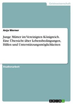 Junge Mütter im Vereinigten Königreich. Eine Übersicht über Lebensbedingungen, Hilfen und Unterstützungsmöglichkeiten