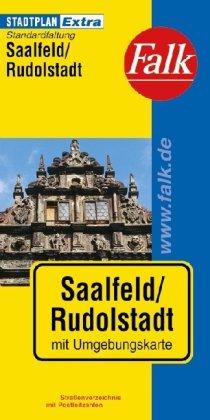 Falk Stadtplan Extra Standardfaltung Saalfeld / Rudolstadt