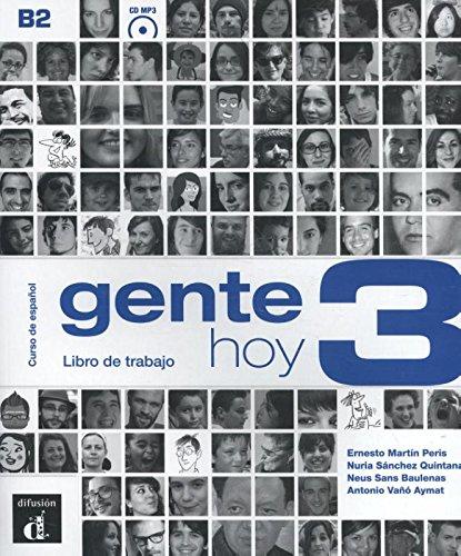 Gente hoy 3, B2 : curso de espanol basado en el enfoque por tareas : libro de trabajo, CD MP3