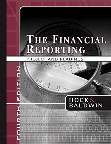 The Financial Reporting Project and Readings