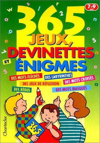 365 jeux, devinettes et énigmes