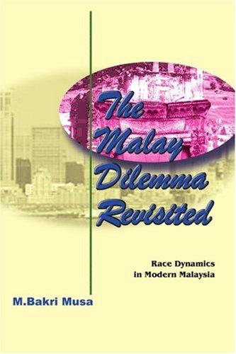 The Malay Dilemma Revisited: Race Dynamics in Modern Malaysia