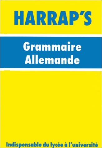 Grammaire Allemande - Minilingua (Harrap'S Minili)