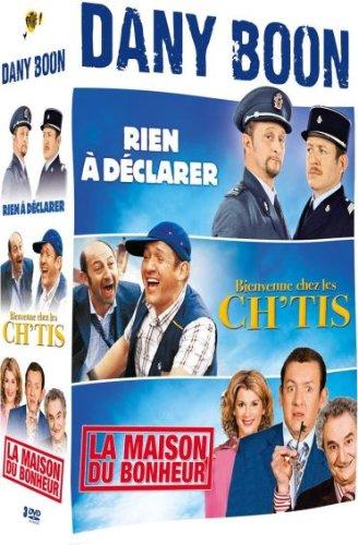 Coffret dany boon : rien à declarer ; bienvenue chez les ch'tis ; la maison du bonheur [FR Import]