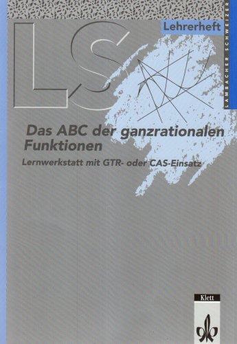 Lambacher Schweizer Mathematik Themenheft Lernwerkstatt mit GTR- oder CAS-Einsatz: Lehrerheft Klassen 11-13