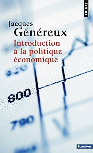 Introduction à la politique économique