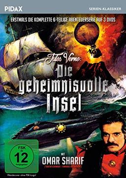 Jules Verne: Die geheimnisvolle Insel / Erstmals die komplette 6-teilige Abenteuerserie mit Omar Sharif und Rick Battaglia (Pidax Serien-Klassiker) [3 DVDs]