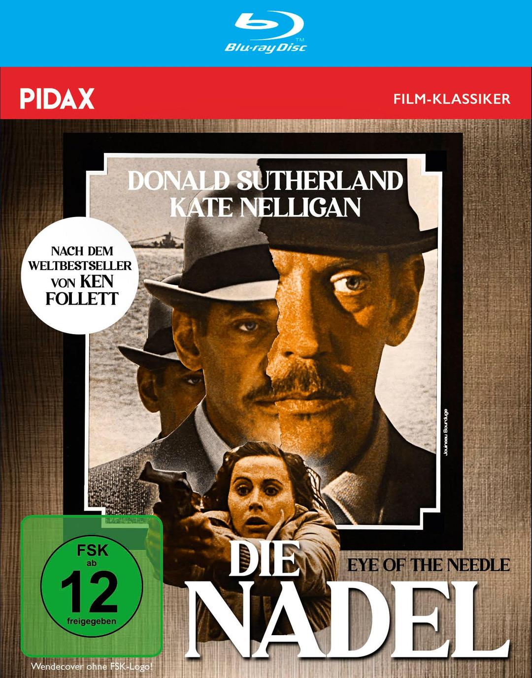 Die Nadel (Eye of the Needle) / Brillante Verfilmung des Weltbestsellers von Ken Follett (Pidax Film-Klassiker) [Blu-ray]