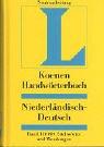 Koenen Handwörterbuch Niederländisch-Deutsch