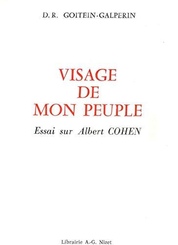 Visage de mon peuple : Essai sur Albert Cohen