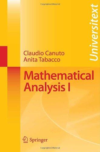 Mathematical Analysis I (Universitext)