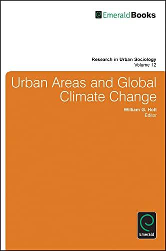 Urban Areas and Global Climate Change (Research in Urban Sociology, 12, Band 12)