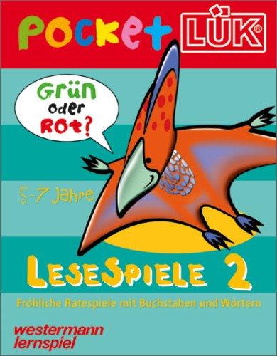 PocketLÜK: Lesespiele 2: 5-7 Jahre: Buchstaben- und Wörterspiele mit Selbstkontrolle. (5 - 7 Jahre)