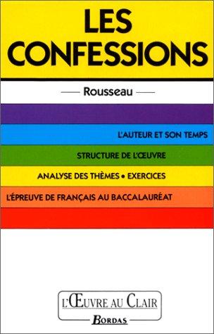 Les Confessions, Rousseau