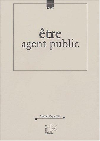 Etre agent public