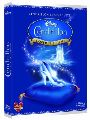 Coffret : cendrillon ; cendrillon 2 une vie de princesse ; le sortilège de cendrillon [Blu-ray] [FR Import]