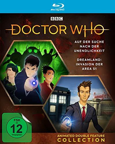 Doctor Who - Animated Double Feature Collection: Dreamland / Auf der Suche nach der Unendlichkeit [Blu-ray]