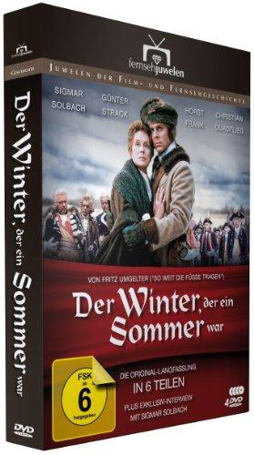 Der Winter, der ein Sommer war - Die Original-Langfassung in 6 Teilen + BONUS-DVD - Fernsehjuwelen [4 DVDs]