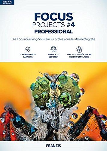 FRANZIS FOCUS projects #4 professional Software|4 professional|3 Geräte|-|Für Windows PC und MAC|Disc|Disc