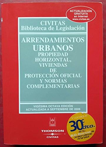 (28ªed) arrendamientos urbanos (Biblioteca Legislacion 2006)